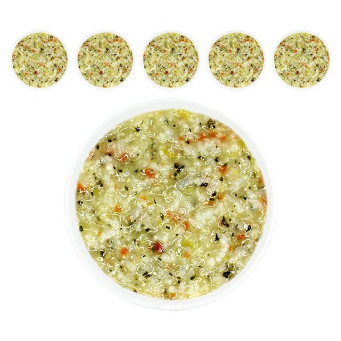 짱죽 실온 이유식 중기, 160g, 6개, 모듬야채죽