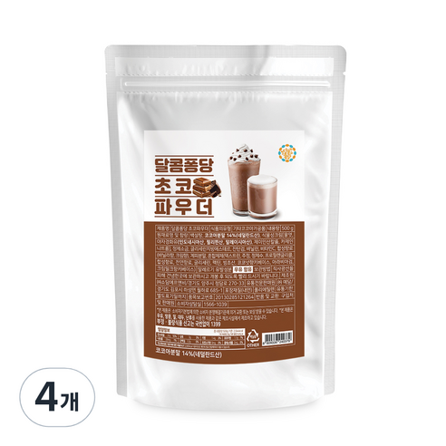 달콤퐁당 초코 파우더, 500g, 1개입, 4개