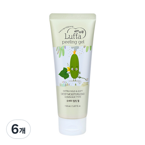 에스폴리오 수세미 필링 젤, 150ml, 6개