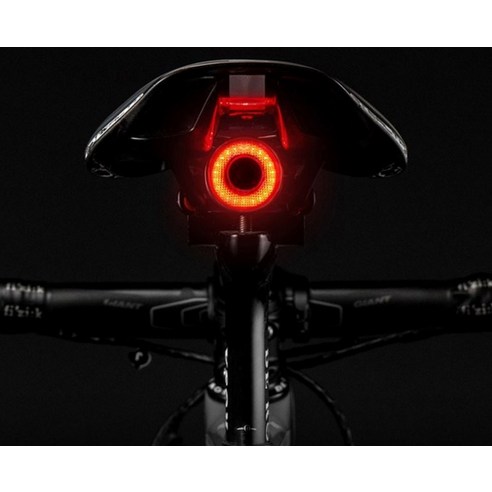 자전거 타는 사람의 안전을 향상시키는 락브로스 스마트 브레이크 감속센서 자동 후미등