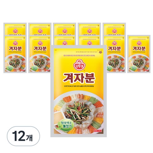오뚜기 겨자분, 300g, 12개