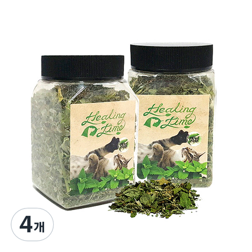 힐링타임 띵가띵가 드라이캣닢 중, 캣닢, 27g, 4개