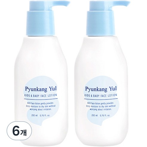 편강율 키즈앤베이비 페이스로션 스위트 오렌지, 200ml, 6개