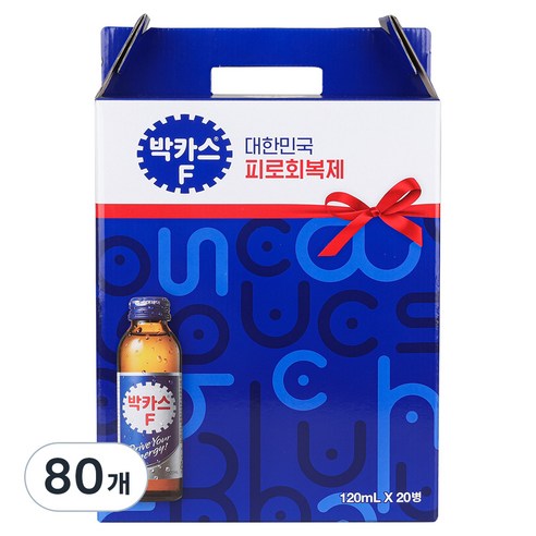 박카스 F 건강음료, 120ml, 80개
