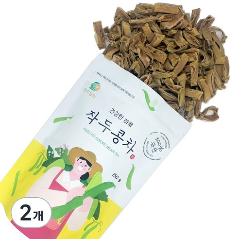 천지농원 작두콩차로 칼칼한 목, 건강하게 힐링하세요!