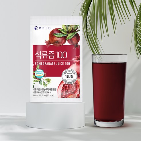 보뚜 석류즙 100, 2.4L, 4개