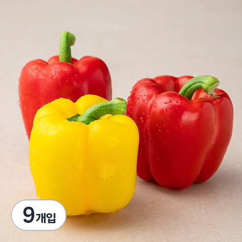 국내산 GAP 파프리카 혼합, 3개입, 3개