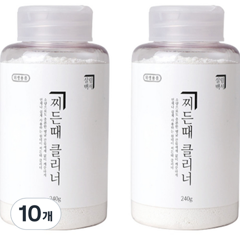 살림백서 찌든때 클리너, 240g, 10개