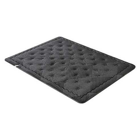 이노크아든 커버분리형 토퍼 전기요 분리난방 IA-EMF1003C, 멜라민 진그레이, 더블 (140 x 200 cm)