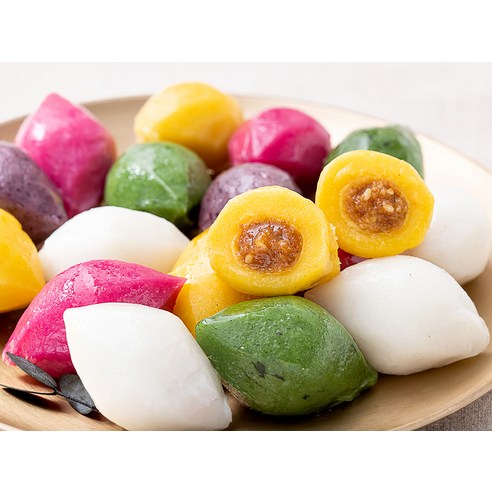 알록달록한 아름다움, 오색송편의 매력