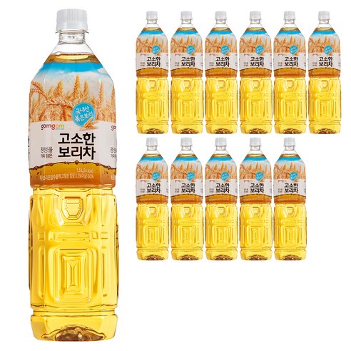   곰곰 고소한 보리차, 1.5L, 12개