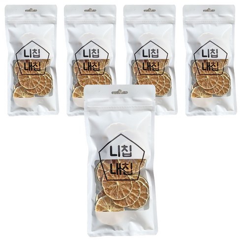 니칩내칩 건조 라임, 20g, 5개