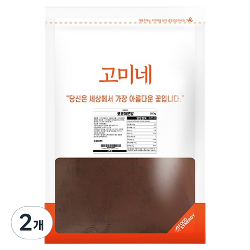고미네 코코아분말, 300g, 1개입, 2개