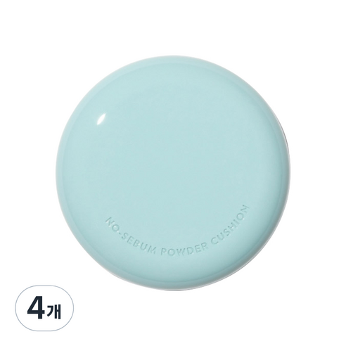 이니스프리 노세범 파우더 쿠션 14g, 아이보리(17N), 4개