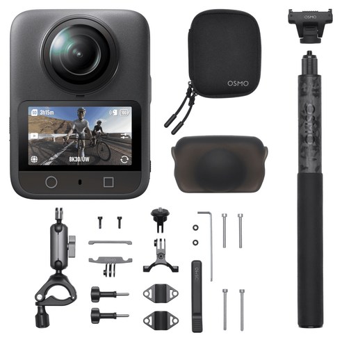 DJI Osmo 360 로드 사이클링 후방 POV 콤보