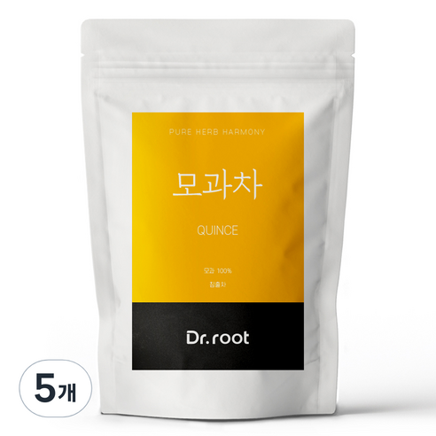 닥터루트 모과차 삼각티백, 5개, 25개입, 1.2g