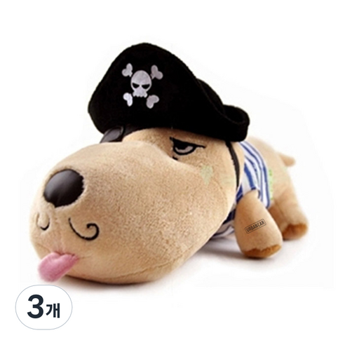 어반카 자동차 강아지인형 해적, 1개입, 3개