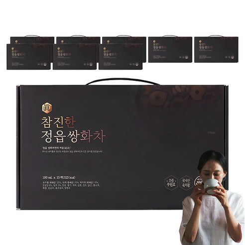 유기농마루 참 진한 정읍 쌍화차, 100ml, 15개입, 9개