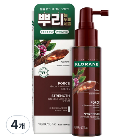 클로란 퀴닌 두피 안티에이징 앰플 세럼, 100ml, 4개