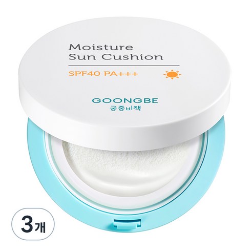 궁중비책 모이스처 선쿠션 SPF40 PA+++, 14g, 3개