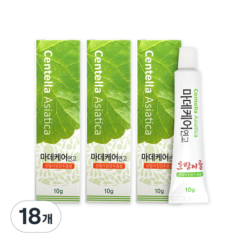 퍼슨 마데케어 연고 10g, 18개