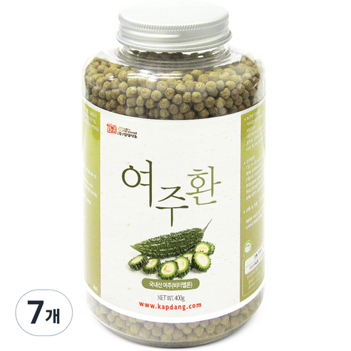 갑당약초 여주환, 7개, 400g