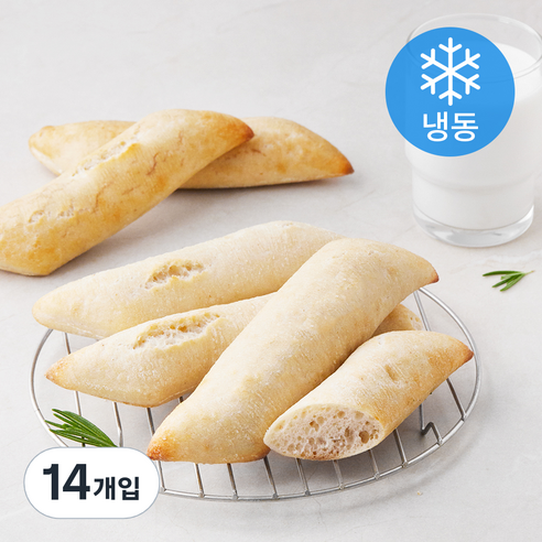 맘쿠킹 브리도 스틱네이처 플레인스틱 (냉동), 40g, 14개입