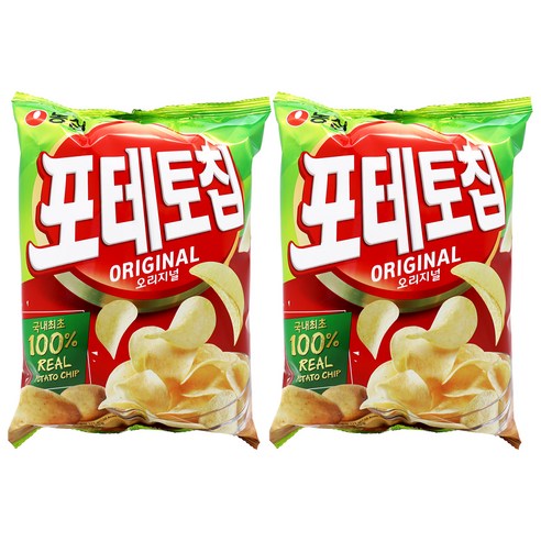 농심 포테토칩 오리지널 125g, 2개 구매 후기