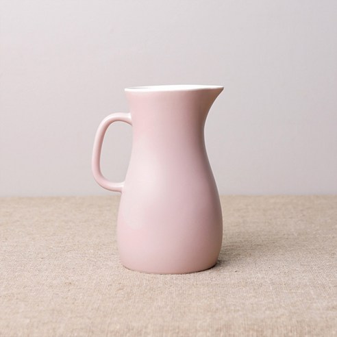 보울보울 레트로라인 핸들저그, 파우더핑크, 800ml