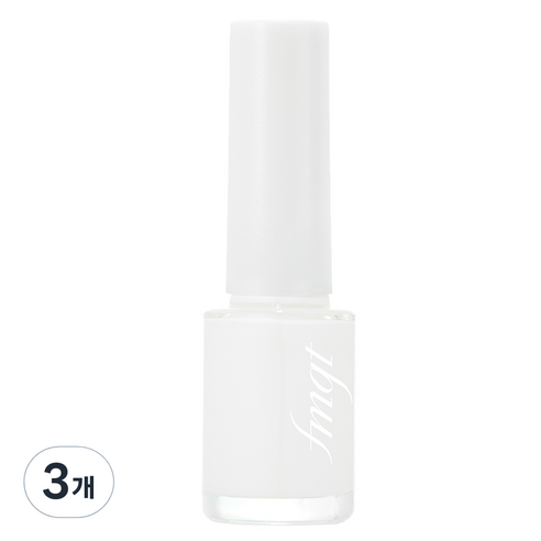 더페이스샵 fmgt 스타일 네일 7ml, 3WH 화이트 클래식, 3개