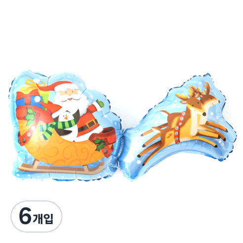 TOCTOC 캐릭터풍선 ver4, CA15, 6개입