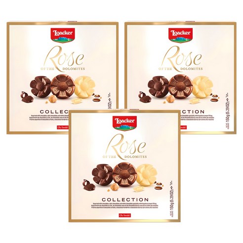 로아커 로즈 셀렉션, 150g, 3개