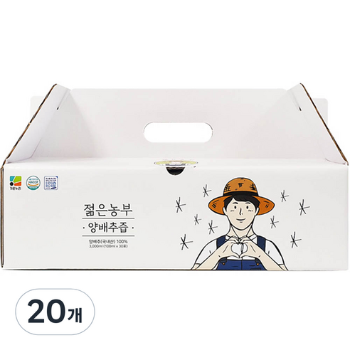 젊은농부 양배추즙, 3000ml, 20개