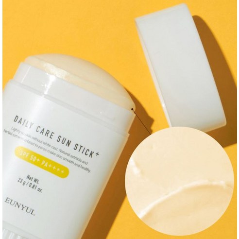 은율 데일리 케어 선스틱 플러스 SPF 50+ PA++++, 23g, 2개