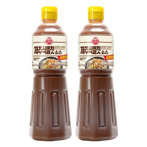 오뚜기 삼겹살 제주식 멜젓 소스, 1.12kg, 2개