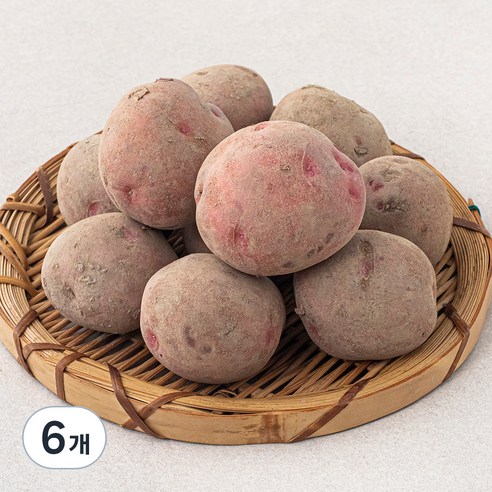 곰곰 국내산 홍감자, 1kg, 6개