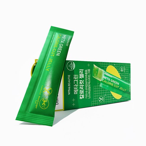 활력 넘치는 일상을 위한 간편한 선택, 바이탈뷰티 메타그린 칼로리컷 젤리