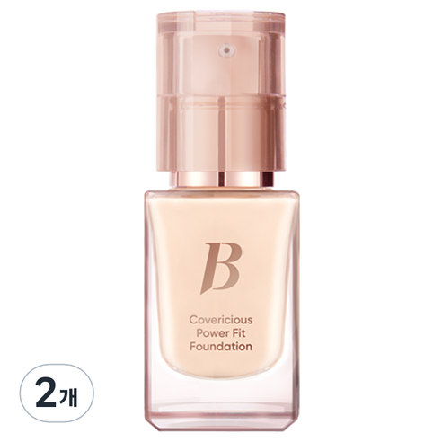 바닐라코 커버리셔스 파워 핏 파운데이션 올뉴 미니어처 14ml, 19 라이트, 2개