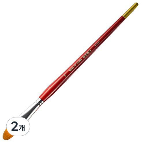 바바라 나일론 유화 아크릴붓 20F, 20호, 2개