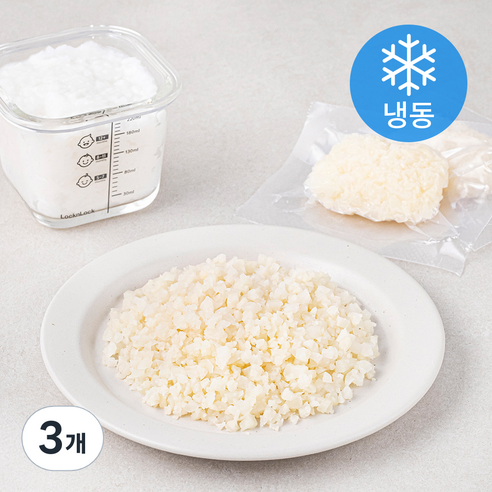 맘마유 콜리플라워 다짐 2단계 (냉동), 320g, 3개