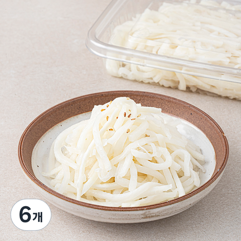 식탁위의사계 무나물, 230g, 6개