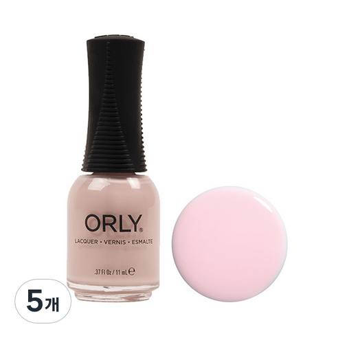오를리 네일컬러 매니큐어 11ml, 2020012 키스더브라이드, 5개