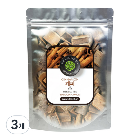 동이약초 계피 절, 250g, 3개