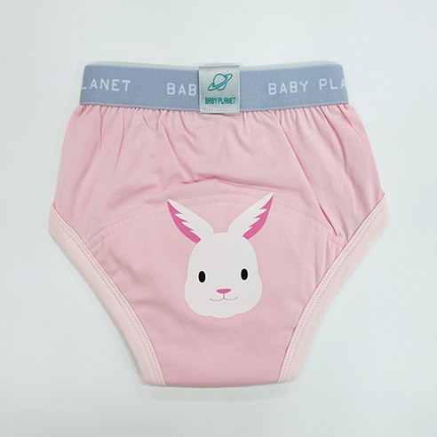 베이비플라넷 밤부 배변훈련팬티 마이 페이보릿 버니, 혼합색상, 1개