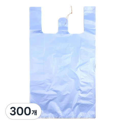 월드크린 하늘 손잡이 비닐봉투, 25L, 300개
