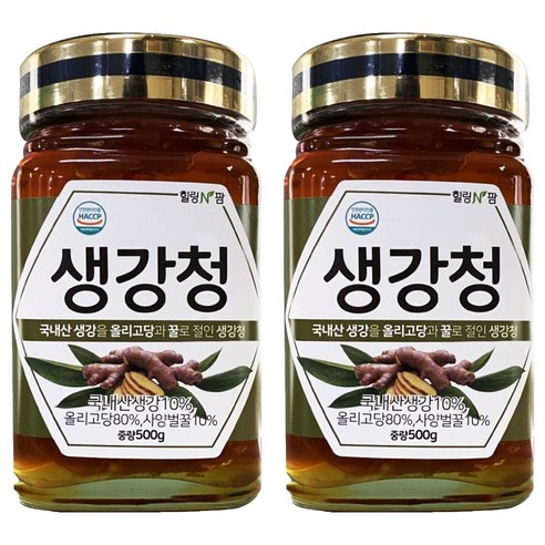 힐링앤팜 생강청, 500g, 1개입, 2개