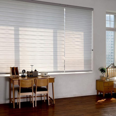 섬세한 빛 조절로 완성하는 아늑한 공간, 창안애 내츄럴 콤비블라인드