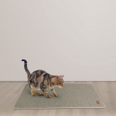 펫츠몬 고양이 논슬립 카페트 스크래처 XL 100cm x 80cm, 브라운, 1개