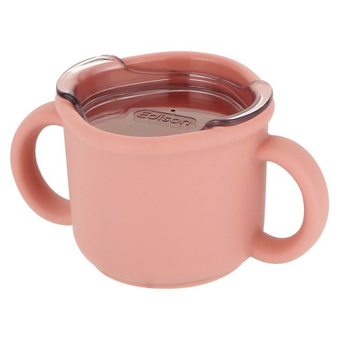 에디슨 국산 프리미엄 실리콘 트레이닝 컵 핑크 × 150ml × 1개, 색상 × 용량 × 수량 섬네일