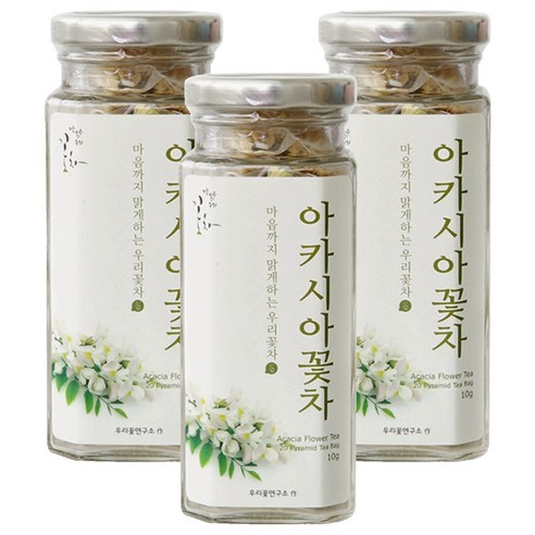 마음맑은우리꽃차 아카시아꽃 차, 0.5g, 20개입, 3개